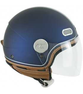 Cgm Globo vintage matt blau Jet Helm