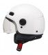 Casco jet Cgm Globo bianco visiera corta