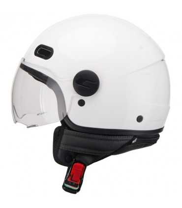 Jet Cgm Globo white short visor