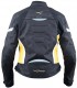 Veste femme moto A-Pro Hassen noir jaune