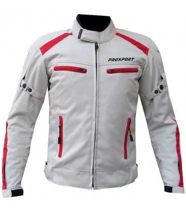 Jacket Prexport Europa white red