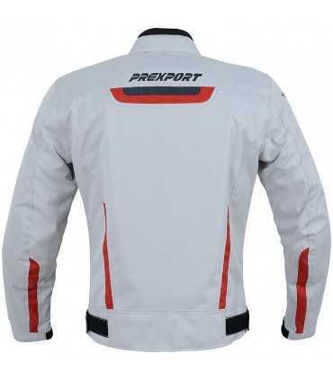 Jacket Prexport Europa white red