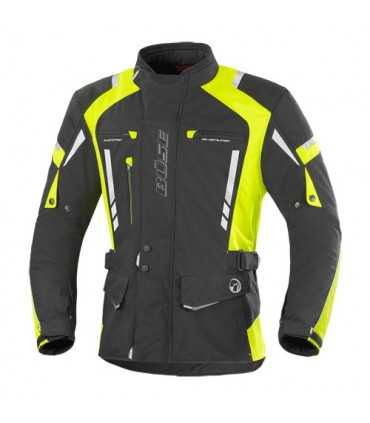 Veste moto Buse Torino Pro noir jaune