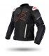 Spyke Estoril GT Dry Tecno Motorradjacke schwarz rot