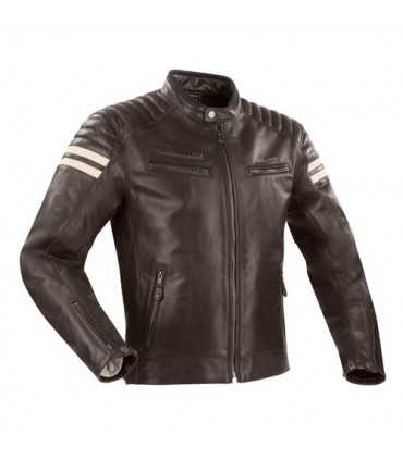 Segura Funky leather jacket brown