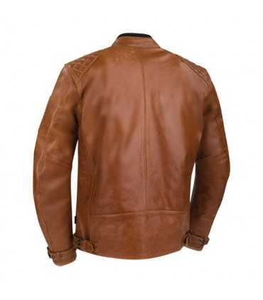 Segura Dimaggio leather jacket brown