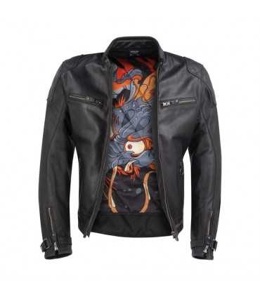 SEGURA SUBOTAI CE leather jacket black