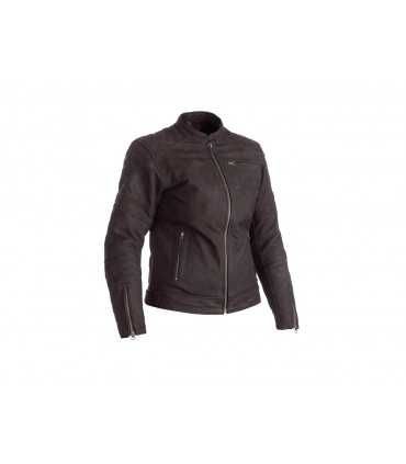 Damen Leder RST Ripley Motorradjacke braun