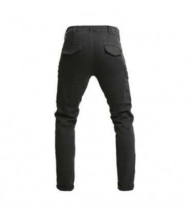 Motorradhose JOHN DOE DEFENDER MONO LONG 32 schwarz