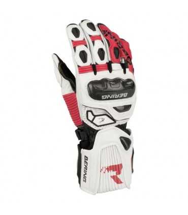 Gants racing Bering Shoot-r blanc rouge