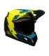 Casco Cross Bell MX-9 Mips Strike blu giallo opaco