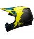 Casco Cross Bell MX-9 Mips Strike blu giallo opaco