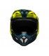 Casco Cross Bell MX-9 Mips Strike blu giallo opaco