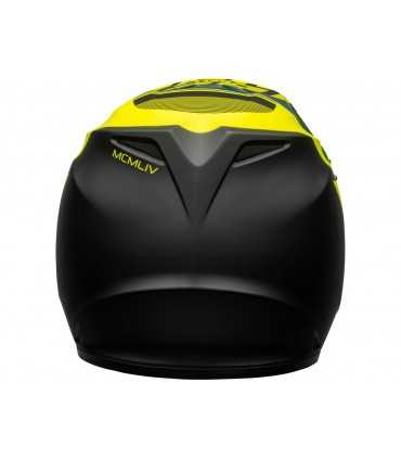 Casco Cross Bell MX-9 Mips Strike blu giallo opaco