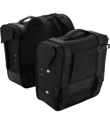 Burly VOYAGER THROWOVER bags black