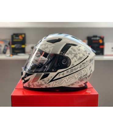 Casco Kappa KV-41 Dallas Pixel bianco