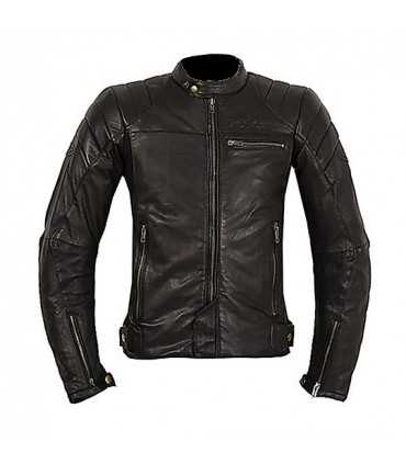 Veste femme Prexport Ghost cuir noir