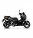 Leovince Yamaha XMax 300 (2017-20) Inox Schwarz CH - Slip-On - Endkappe Carbon