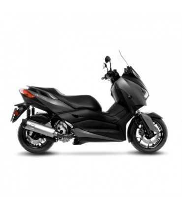 Leovince Yamaha XMax 300 (2017-20) LV ONE EVO Inox CH - Slip-On - Endcap Carbon