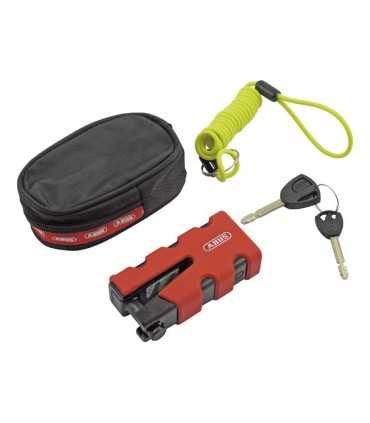 ABUS 77 GRANIT SLEDG GRIP STYLE DISC BRAKE LOCK ROSSO