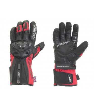 Gants RST Paragon V CE impermeable noir rouge