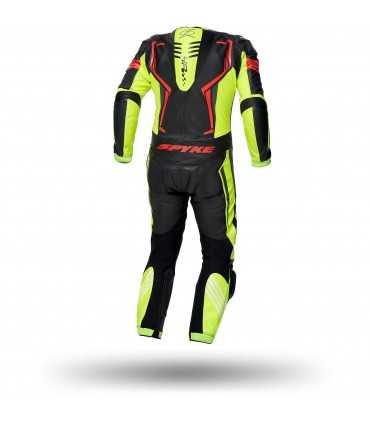 Combinaison en cuir Spyke Assen Race 2.0 noir jaune