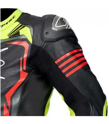 Combinaison en cuir Spyke Assen Race 2.0 noir jaune