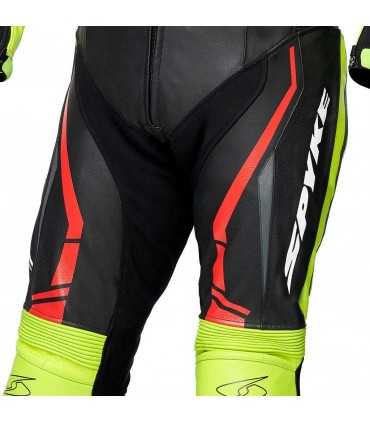 Combinaison en cuir Spyke Assen Race 2.0 noir jaune