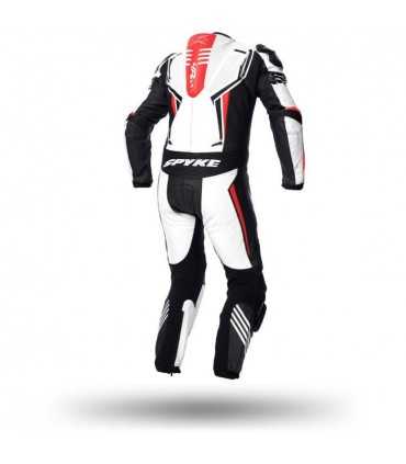 Spyke Assen Race 2.0 leather suit white red