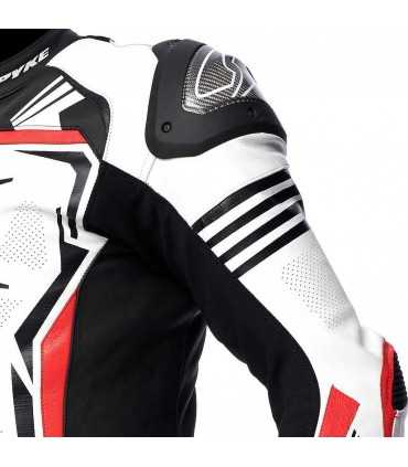 Spyke Assen Race 2.0 leather suit white red