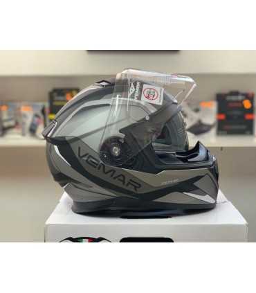 Vemar Zephir Lunar grey matt helmet