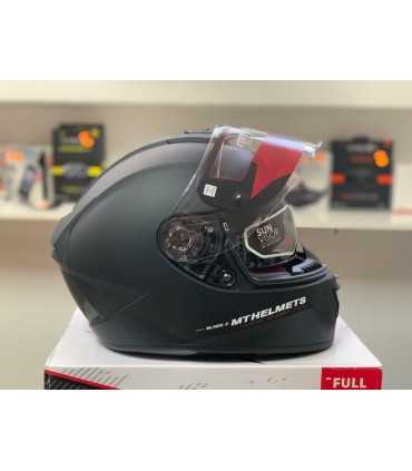 Mt Helmets Blade 2 Sv Solid A1 noir matt