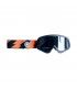 ROEG PERUNA ORANGE BOLTS GOGGLE BLACK AND ORANGE/BLACK STRAP