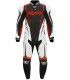 BERIK LOSALI 2.0 LEATHER SUIT schwarz rot