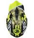 Casco cross Just One Kombat giallo