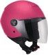 Casco jet Cgm 107A Florence long rosa opaco