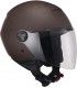 Casco jet Cgm 107A Florence long marrone opaco