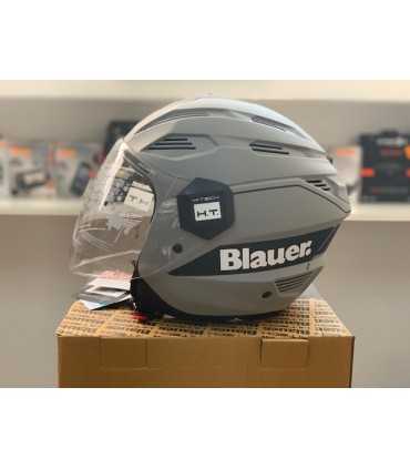 Casco jet Blauer Brat grigio nardo opaco