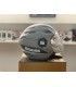 Casque jet Blauer Brat gris nardo matt