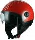 Casco jet BHR 801 Style rosso