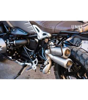 UNIT GARAGE DUE BORSE LATERALI IN CROSTA DI CUOIO + DOPPIO TELAIO BMW NINE T