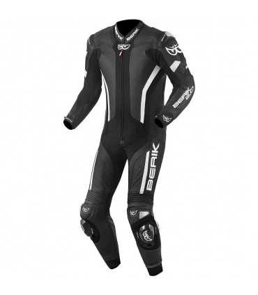 Leather suit Berik 2.0 Ls1-171301f black white