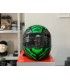 Casque Kappa KV-41 Dallas Pixel vert matt