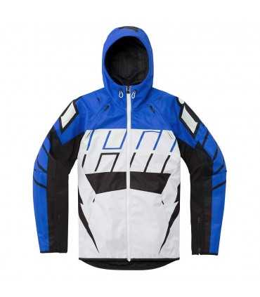 Veste moto Icon Airform Retro bleu