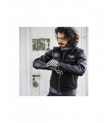 Holy Freedom Zero TL Schwarze Jacke aus Textil und Leder