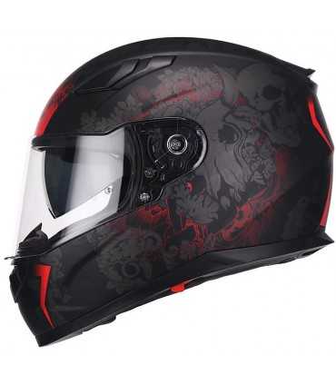 Casco integrale moto CGM 317 Liverpool Skull