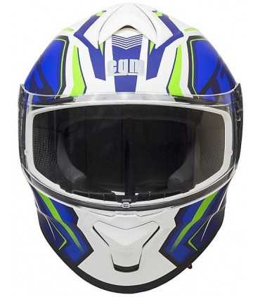 Casco CGM 301G Suzuka blu opaco