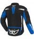 Berik 2.0 NJ Motorradjacke schwarz blau