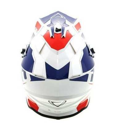 Cross helmet Vemar VH Taku Blade white blue