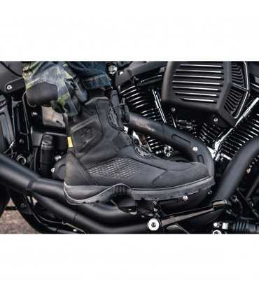 Icon Stormhawk wasserdichte Schuhe schwarz